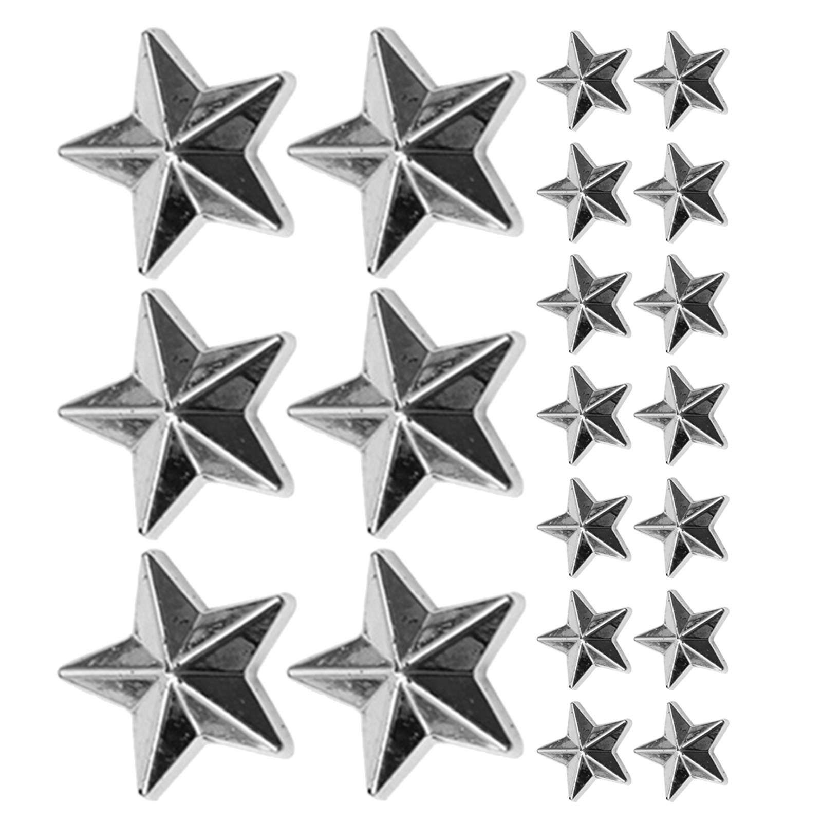 Embellish Craft - 300 шт. акриловых звездочек с плоской