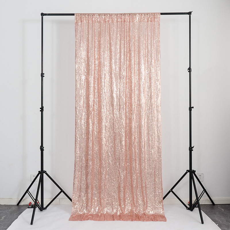 Sequin Fabric Panel - 2 шт., 60x300 см, разноцветный фон