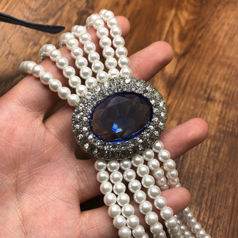 Ожерелье в стиле ретро 2026 го – обзор и цена Pearl Trim Chain