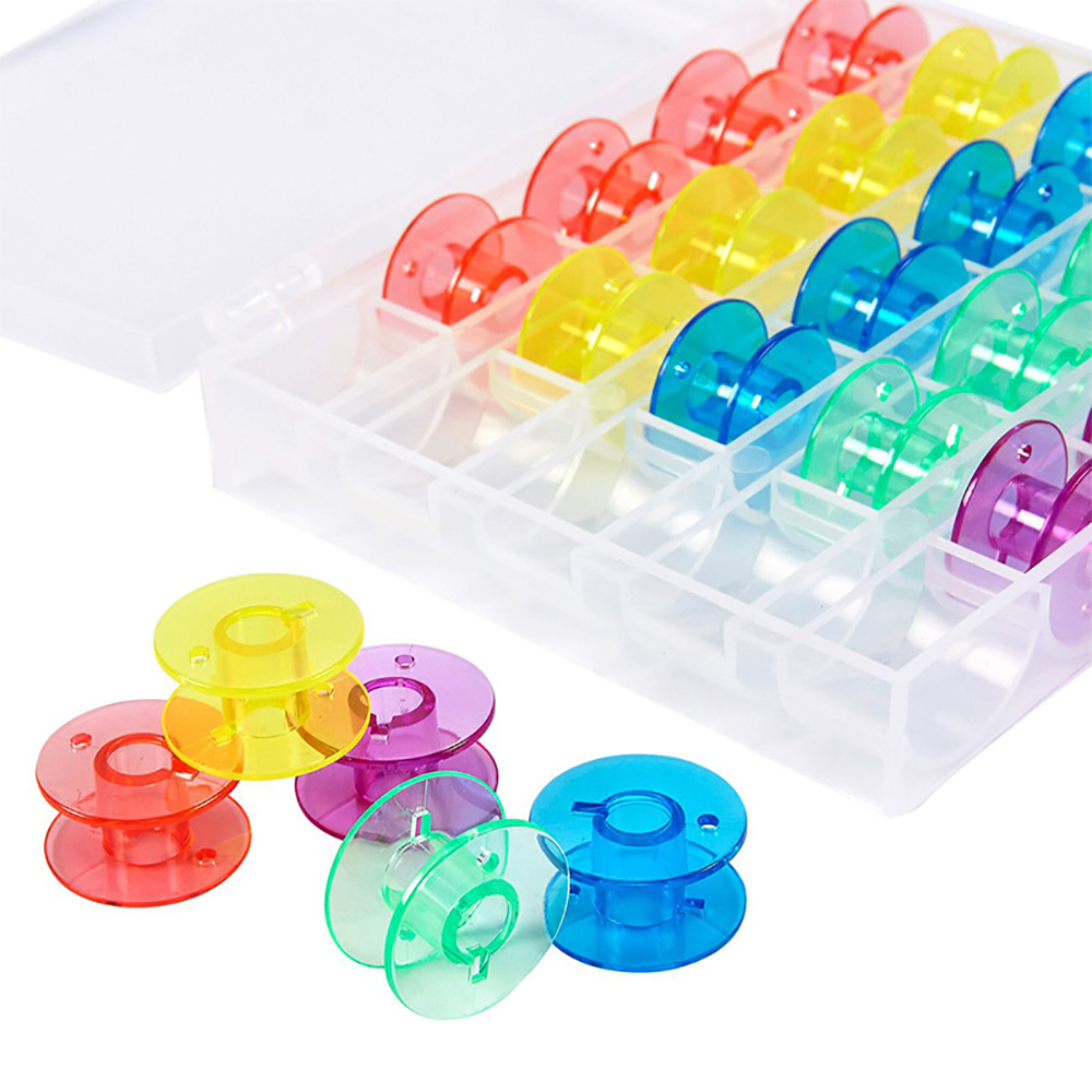 25 шт./компл., пластиковые нит – обзор и цена Craft Embellishment Storage
