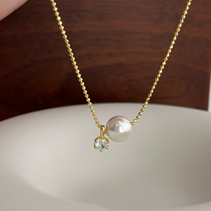 Новое ожерелье из стерлинговог – обзор и цена Pearl Trim Chain