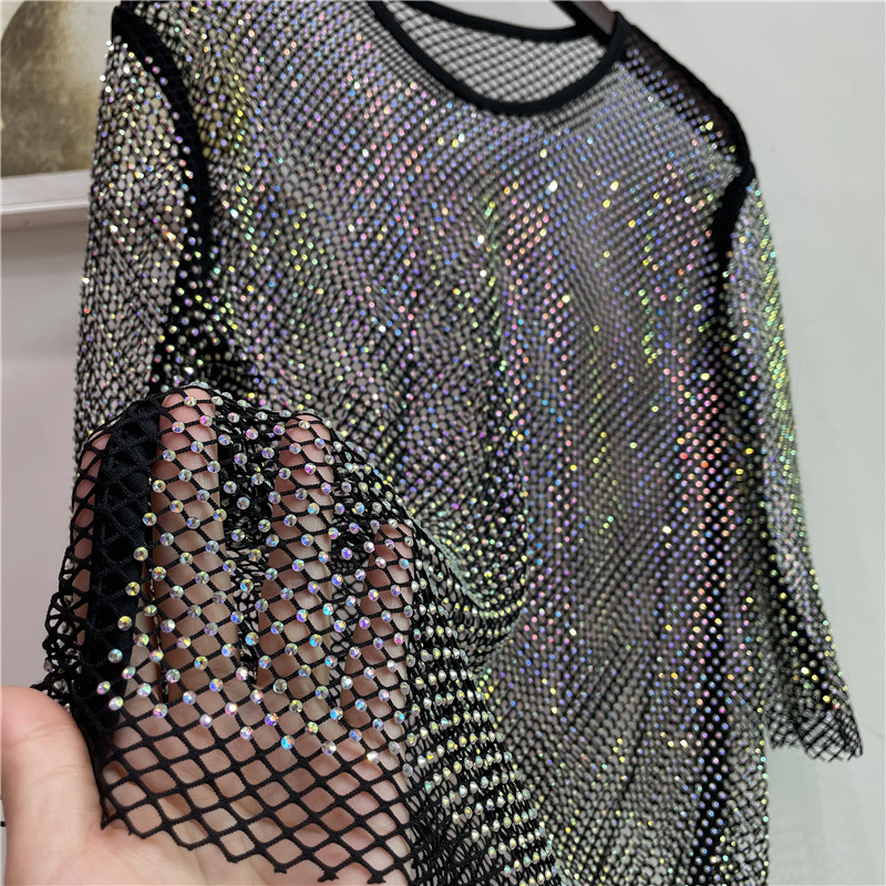 Базовая рубашка ColorShiny Dia – обзор и цена Crystal Mesh Fabric