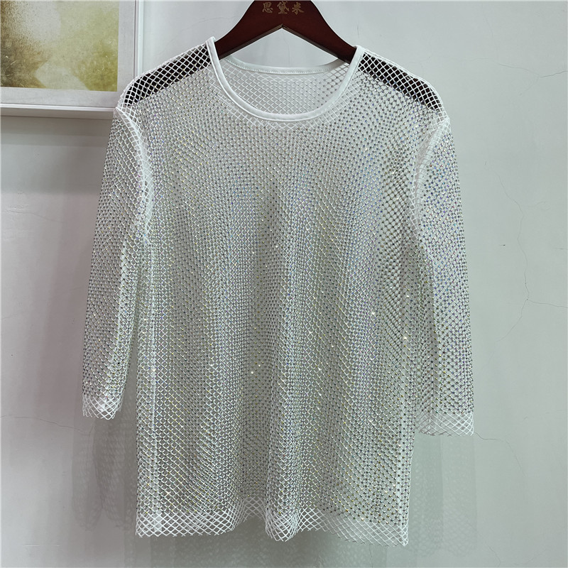 Базовая рубашка ColorShiny Dia – обзор и цена Crystal Mesh Fabric