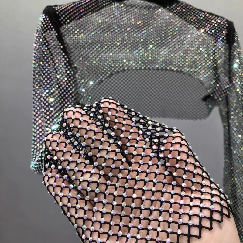 50x120 см сетчатая лента со ст – обзор и цена Crystal Mesh Fabric