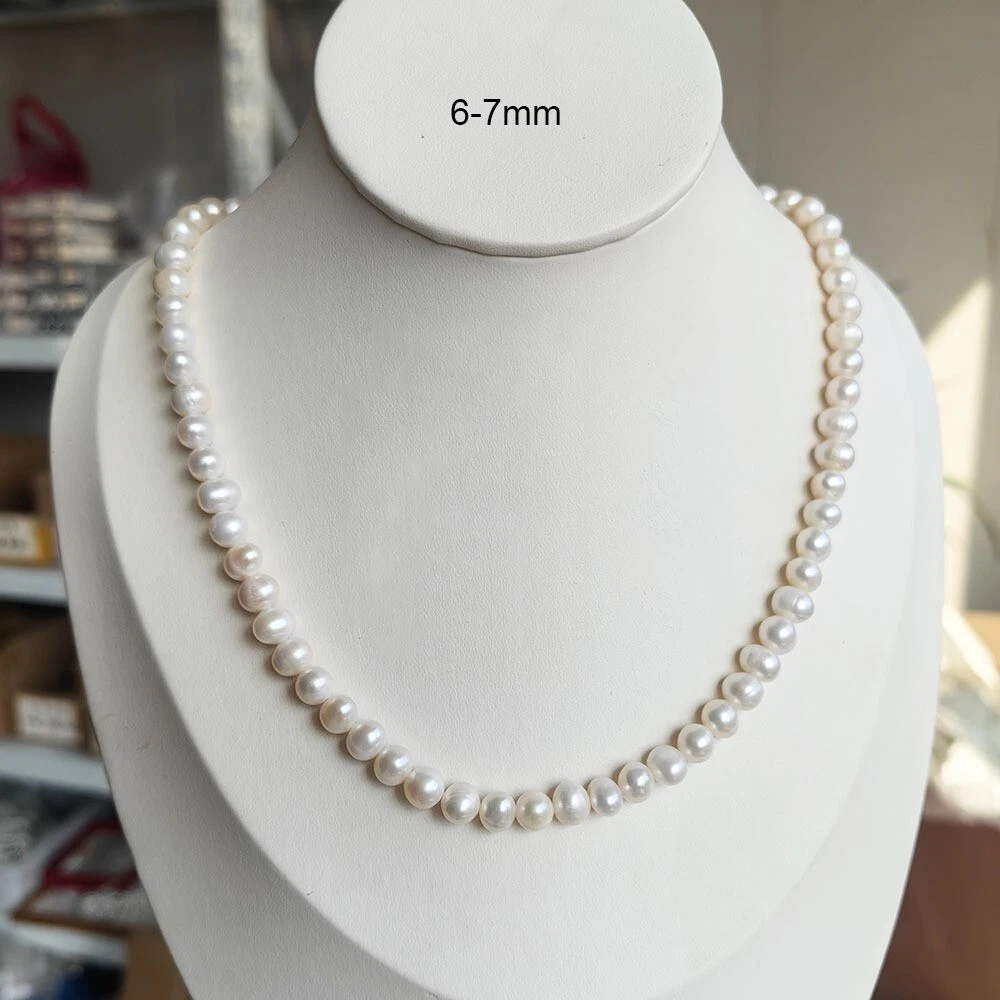 Набор украшений из натуральног – обзор и цена Pearl Trim Chain