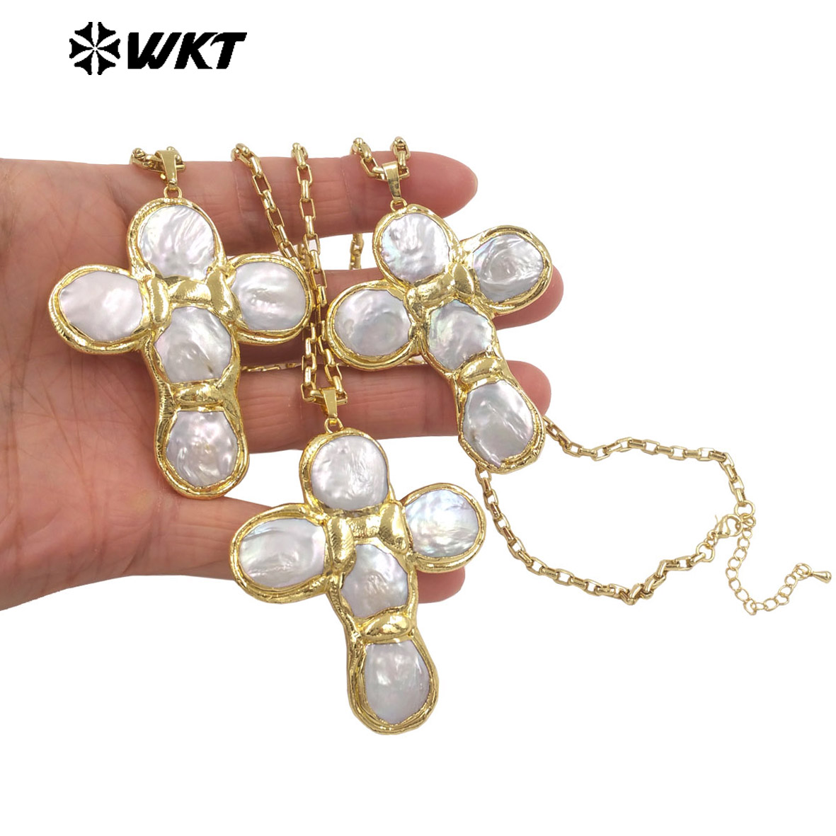 WT-JN349 Новейший дизайн: ожер – обзор и цена Pearl Trim Chain