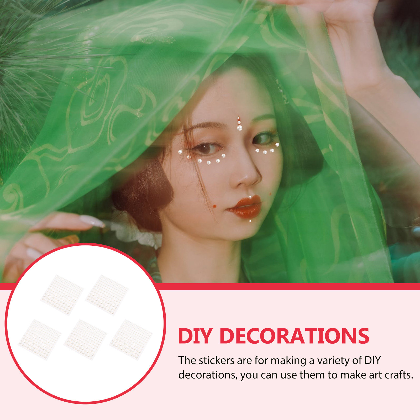 5 шт. жемчужные наклейки для л – обзор и цена Embellish Craft
