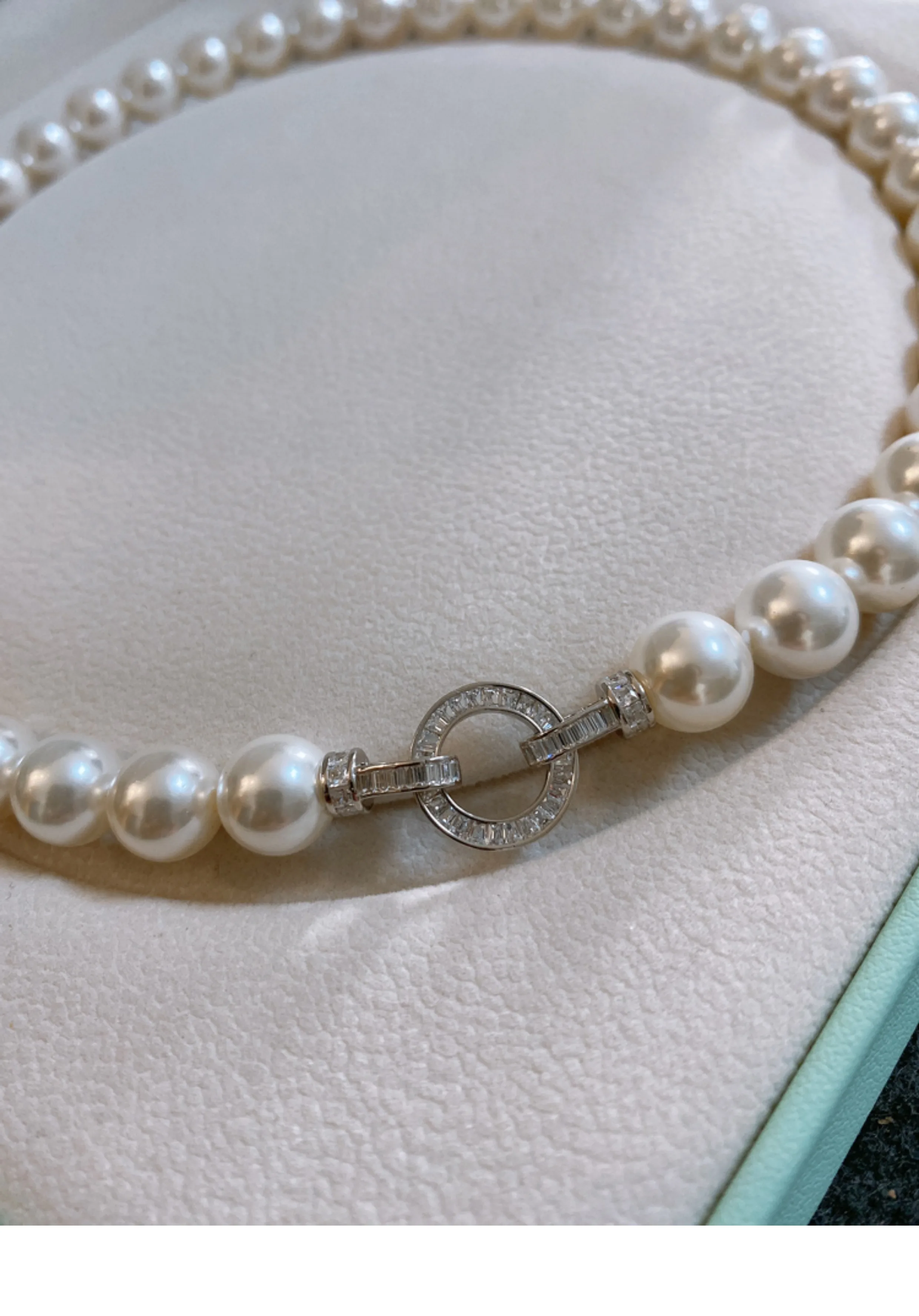 Великолепное ожерелье из натур – обзор и цена Pearl Trim Chain