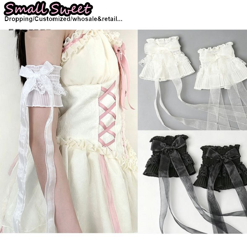 Женские нарукавники Y2K Yami K – обзор и цена Lace Ribbon Trim